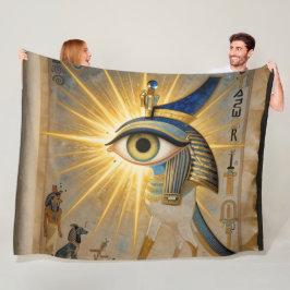 The Egyptian Eye´6 Fleece Deken
