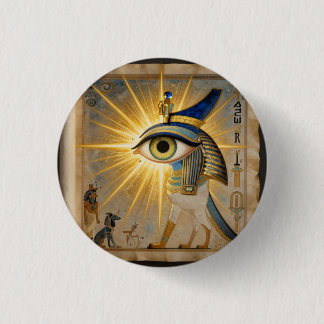 The Egyptian Eye´6 Ronde Button 3,2 Cm