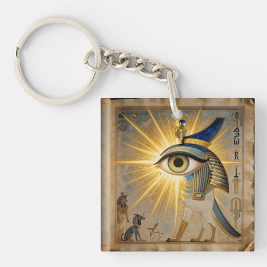 The Egyptian Eye´6 Sleutelhanger (voorkant)