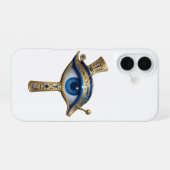 The Egyptian Eye´7 iPhone 16 Hoesje (Achterkant horizontaal)