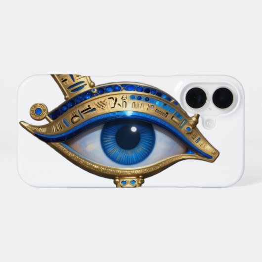 The Egyptian Eye´7 iPhone 16 Hoesje (Achterkant horizontaal)