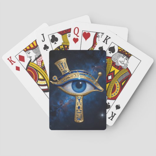 The Egyptian Eye´7 Pokerkaarten (Achterkant)