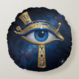 The Egyptian Eye´7 Rond Kussen