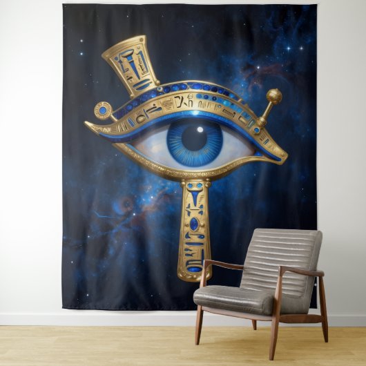 The Egyptian Eye´7 Wandkleed (In situ)