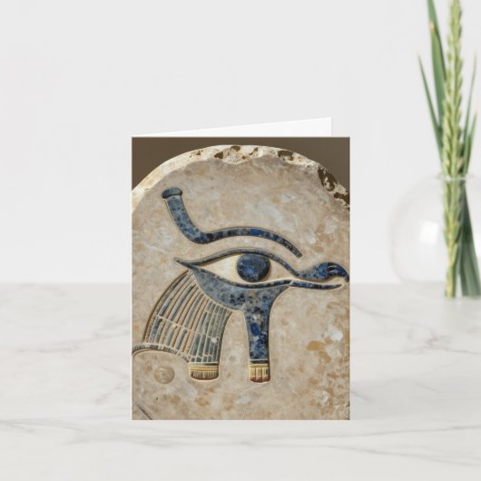 The Egyptian Eye´8 Feestdagen Kaart (Voorkant)