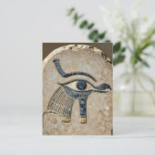 The Egyptian Eye´8 Feestdagenkaart (Staand voorkant)