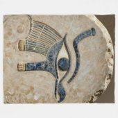 The Egyptian Eye´8 Fleece Deken (Voorkant (Horizontaal))