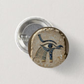 The Egyptian Eye´8 Ronde Button 3,2 Cm (Voorkant /achterkant)