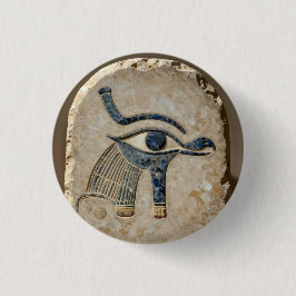 The Egyptian Eye´8 Ronde Button 3,2 Cm