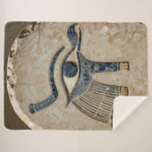 The Egyptian Eye´8 Sherpa Deken (Voorkant (horizontaal))