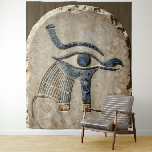 The Egyptian Eye´8 Wandkleed (In situ)