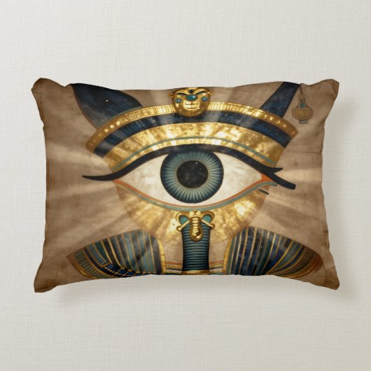 The Egyptian Eye´9 Accent Kussen (Voorkant)