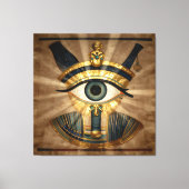 The Egyptian Eye´9 Canvas Afdruk (Voorkant)