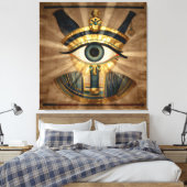 The Egyptian Eye´9 Canvas Afdruk (Insitu (Slaapkamer))