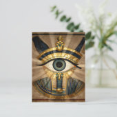 The Egyptian Eye´9 Feestdagenkaart (Staand voorkant)