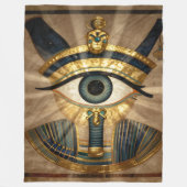 The Egyptian Eye´9 Fleece Deken (Voorkant)