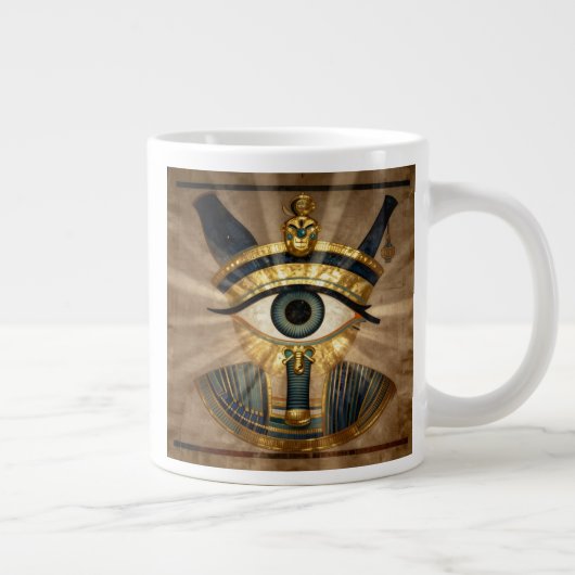 The Egyptian Eye´9 Grote Koffiekop (Rechts)