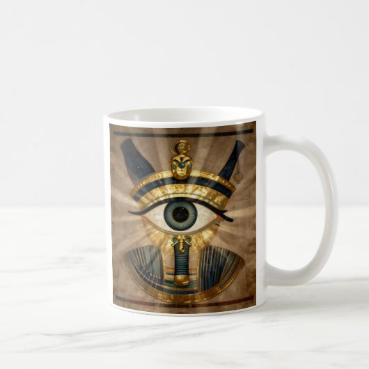 The Egyptian Eye´9 Koffiemok (Rechts)