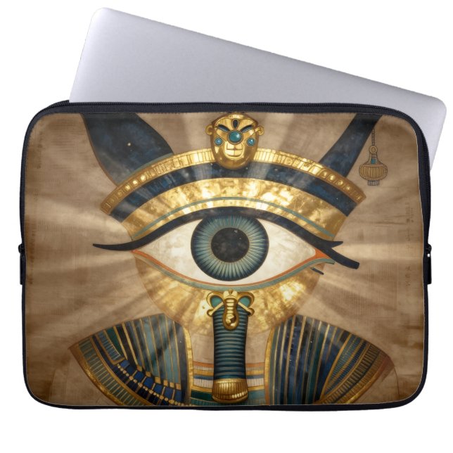 The Egyptian Eye´9 Laptop Sleeve (Voorkant)
