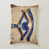 The Egyptian Eye Accent Kussen (Achterkant (Verticaal))