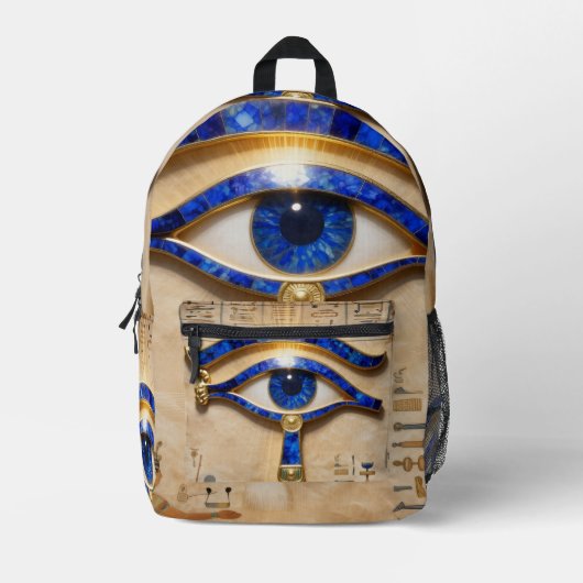 The Egyptian Eye  Bedrukte Rugzak (Voorkant)