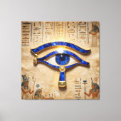 The Egyptian Eye  Canvas Afdruk (Voorkant)