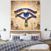 The Egyptian Eye  Canvas Afdruk (Insitu (Slaapkamer))