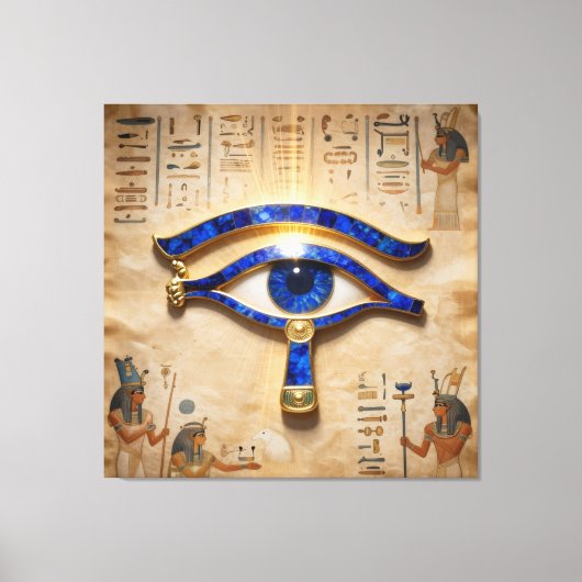 The Egyptian Eye Canvas Afdruk (Voorkant)