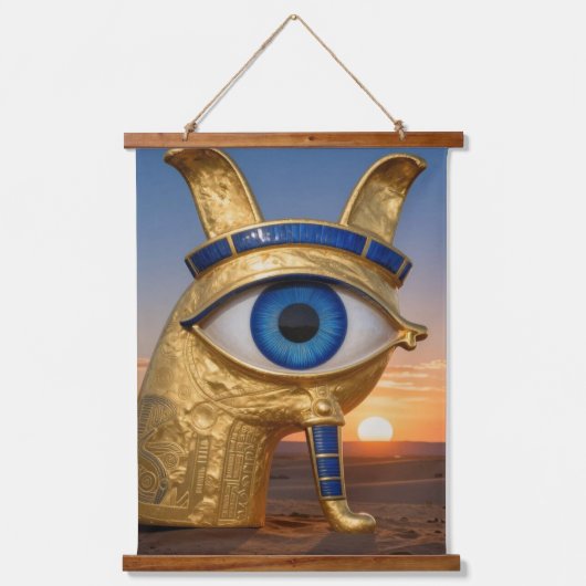 The Egyptian Eye  Hangend Wandkleed (Voorkant)