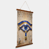 The Egyptian Eye  Hangend Wandkleed (Gebogen)