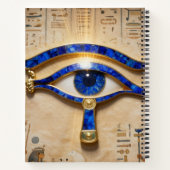 The Egyptian Eye  Notitieboek (Achterkant)