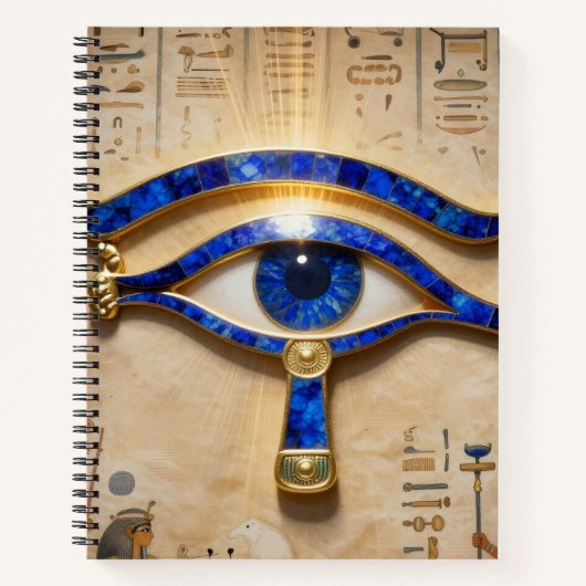 The Egyptian Eye  Notitieboek (Voorkant)