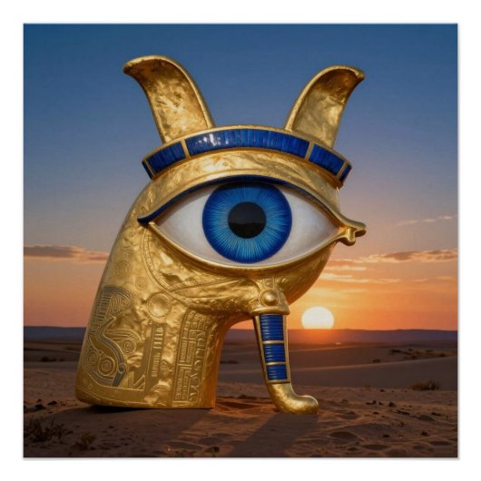 The Egyptian Eye  Perfect Poster (Voorkant)