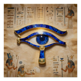 The Egyptian Eye Perfect Poster
