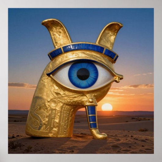 The Egyptian Eye  Poster (Voorkant)