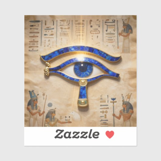 The Egyptian Eye  Sticker (Vel)