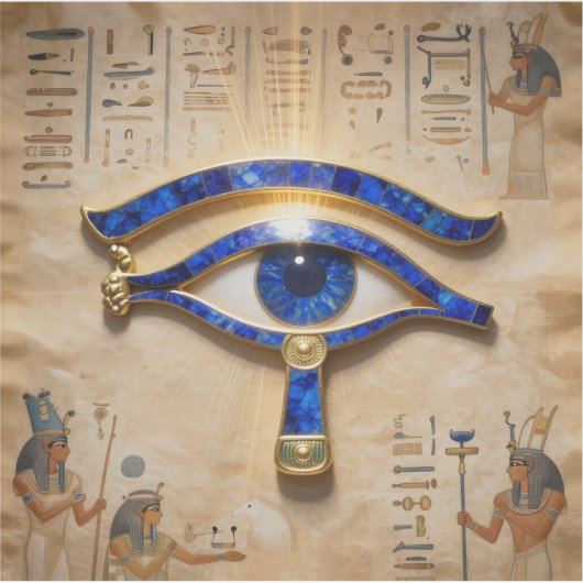 The Egyptian Eye Sticker (Voorkant)