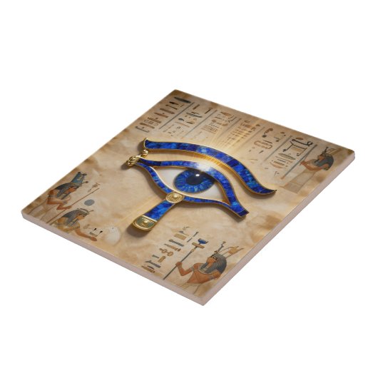 The Egyptian Eye Tegeltje (Zijkant)