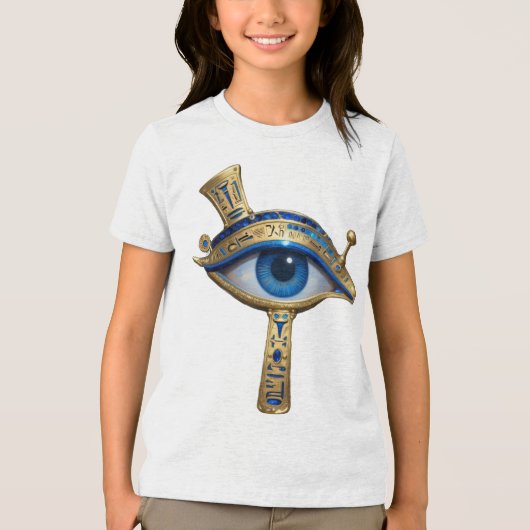 The Egyptian Eye Tri-Blend Shirt (Voorkant)