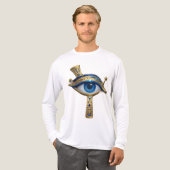 The Egyptian Eye Tri-Blend Shirt (Voorkant)