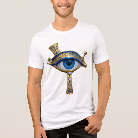 The Egyptian Eye Tri-Blend Shirt (Voorkant)