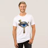 The Egyptian Eye Tri-Blend Shirt (Voorkant volledig)