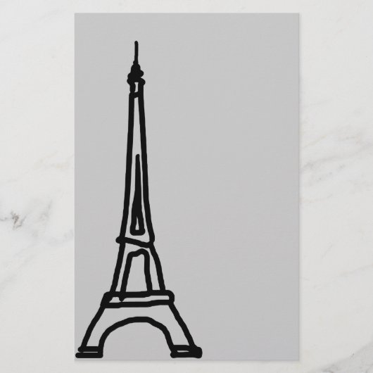 The Eiffel Tower Briefpapier (Voorkant)