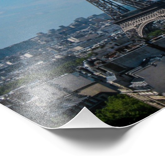 The Eiffel Tower, Parijs - Foto afdrukken (Hoek)