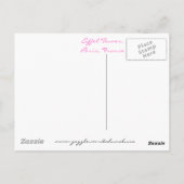 The Eiffel Tower, Parijs, Frankrijk Briefkaart (Achterkant)