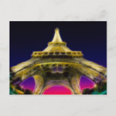 The Eiffel Tower, Parijs, Frankrijk Briefkaart (Voorkant)
