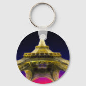 The Eiffel Tower, Parijs, Frankrijk Sleutelhanger (Voorkant)