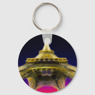 The Eiffel Tower, Parijs, Frankrijk Sleutelhanger