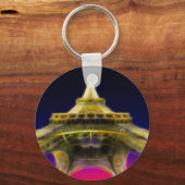 The Eiffel Tower, Parijs, Frankrijk Sleutelhanger (Voorkant)
