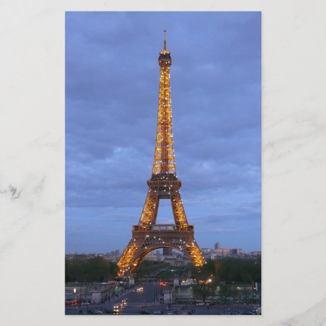 The Eiffel Tower Paris Frankrijk (Voorkant)